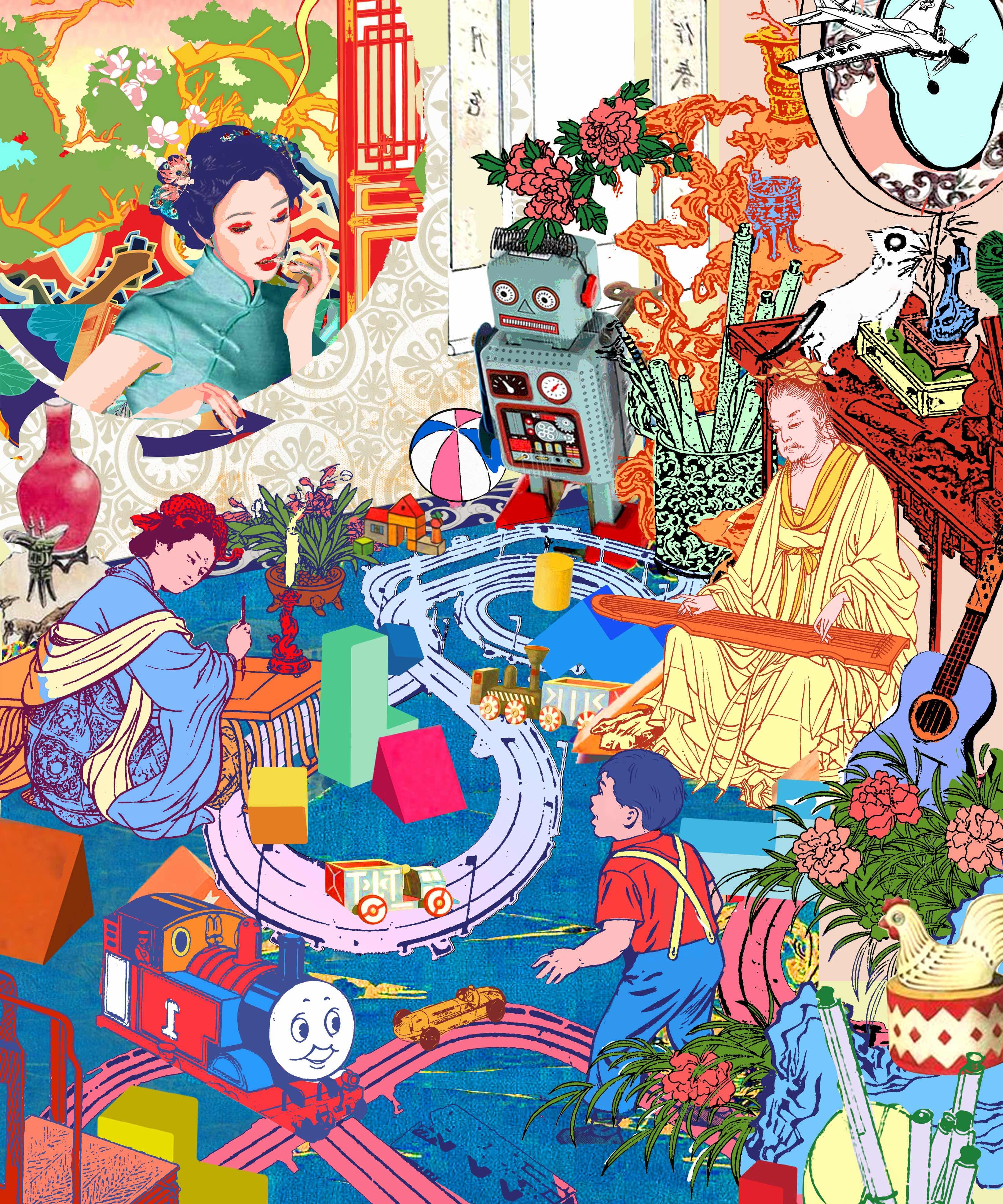 The Chinese pop artist exploring beauty and mortality